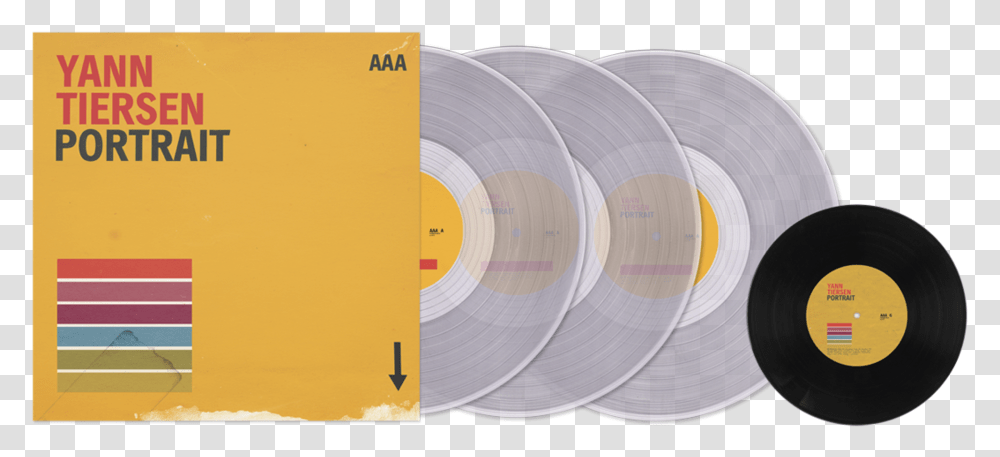 Portrait Triple Clear Heavyweight Vinyl With Exclusive Yann Tiersen Portrait Vinyl, Tape Transparent Png