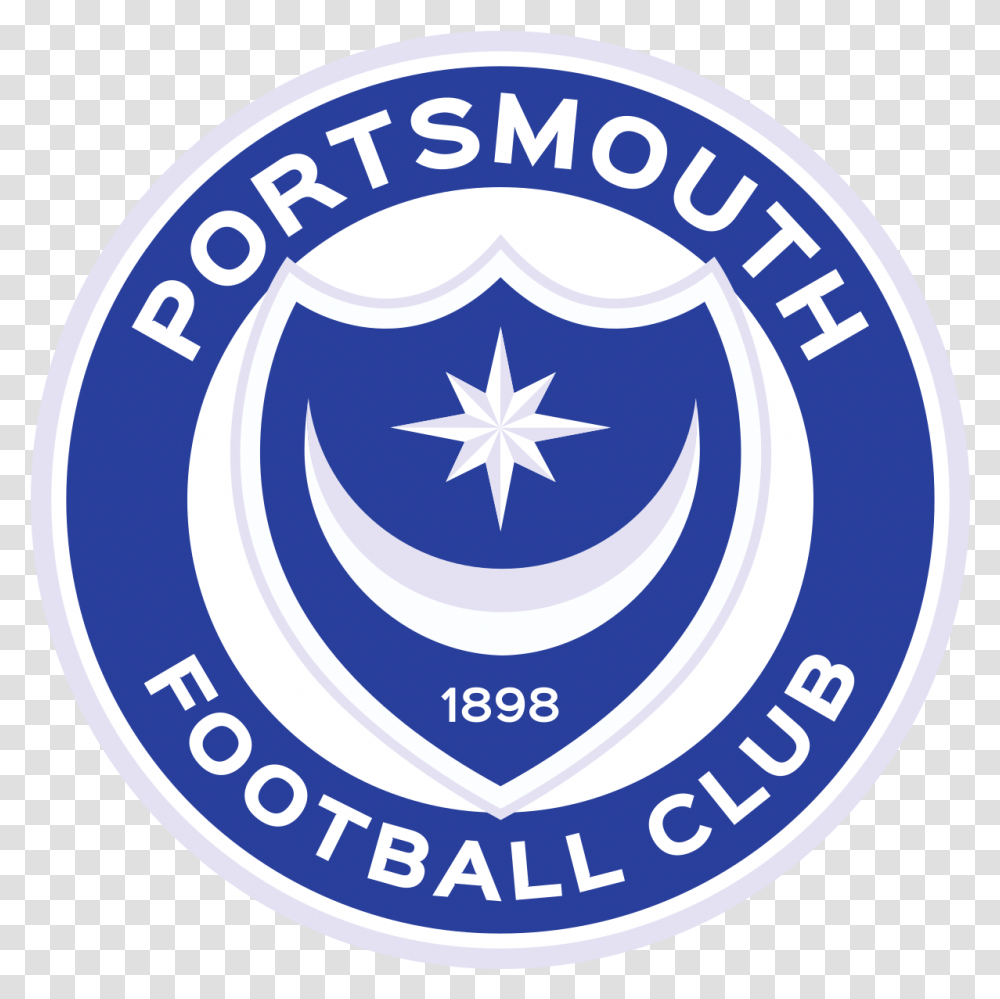 Portsmouth F Portsmouth Football Club, Symbol, Logo, Trademark, Star Symbol Transparent Png