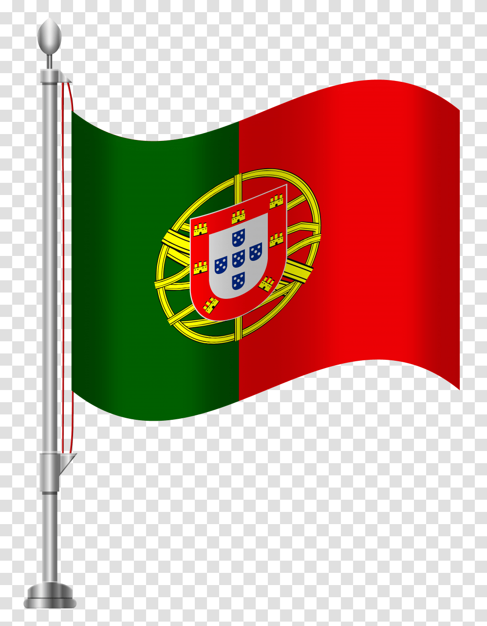Portugal Flag Clip Art, American Flag Transparent Png