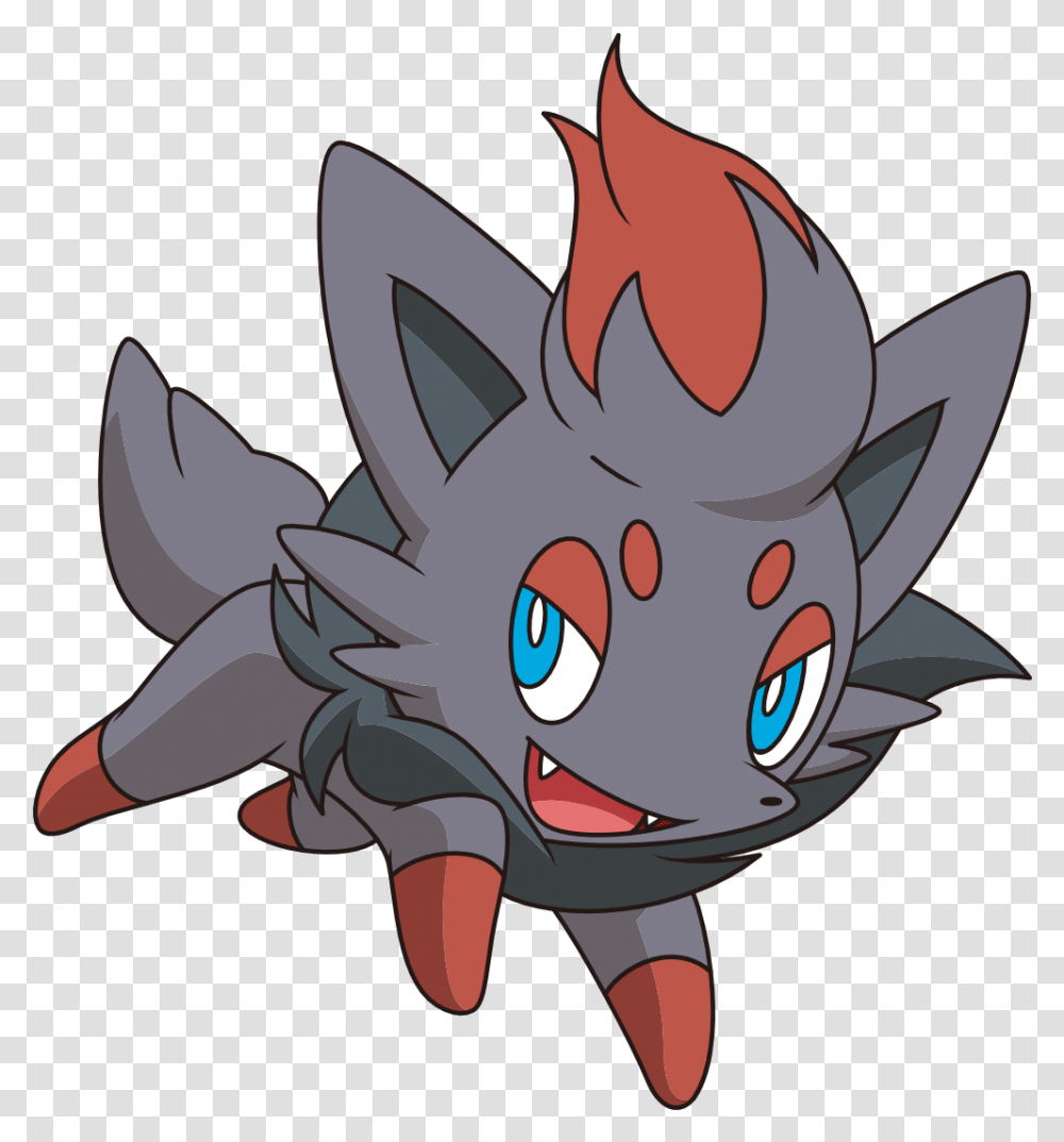 Poryblog Zoroark Deep Detail Cattive Notizie Pokemon Zorua, Hook, Claw Transparent Png