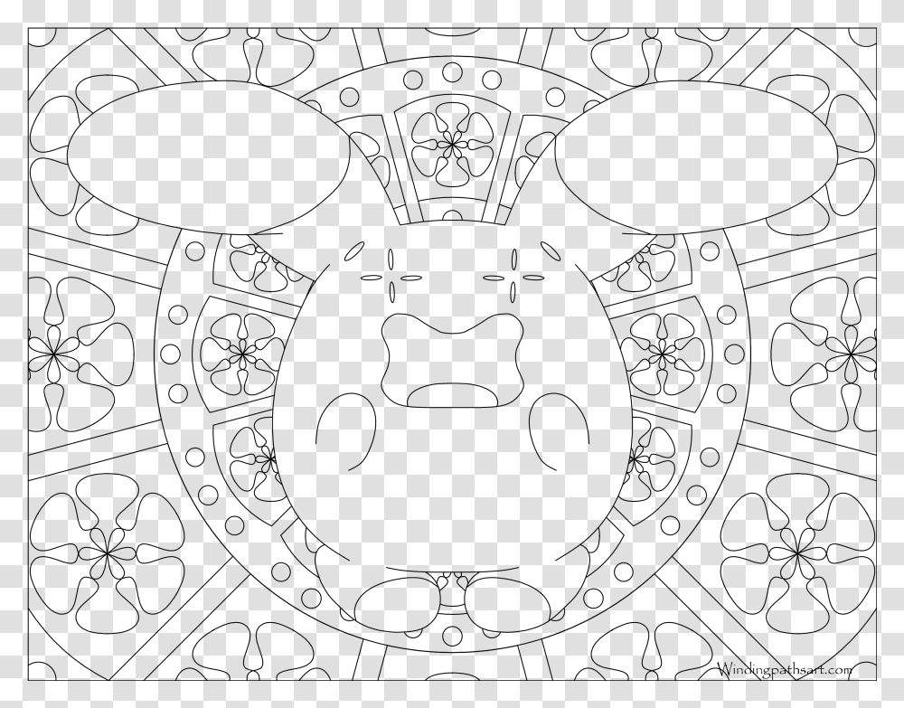 Porygon Pokemon Coloring Page, Gray, World Of Warcraft Transparent Png