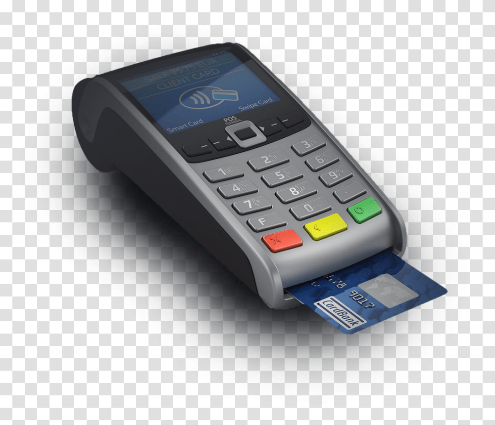 Pos Card Machine Credit Card Machine, Phone, Electronics, Mobile Phone, Cell Phone Transparent Png