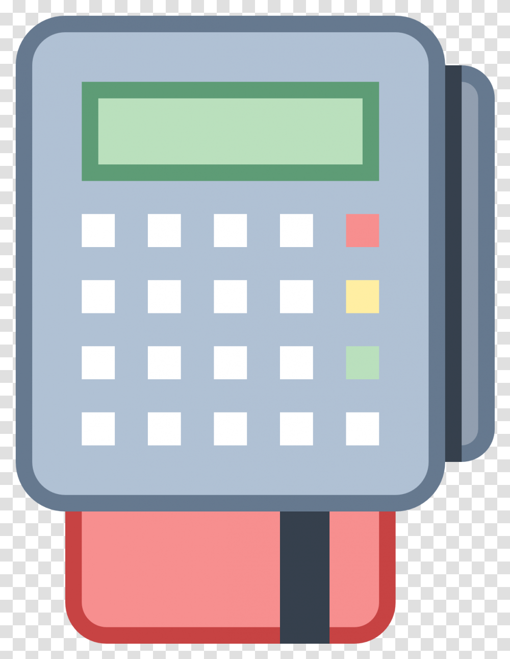 Pos Terminal Icon, Calculator, Electronics, Rug, First Aid Transparent Png