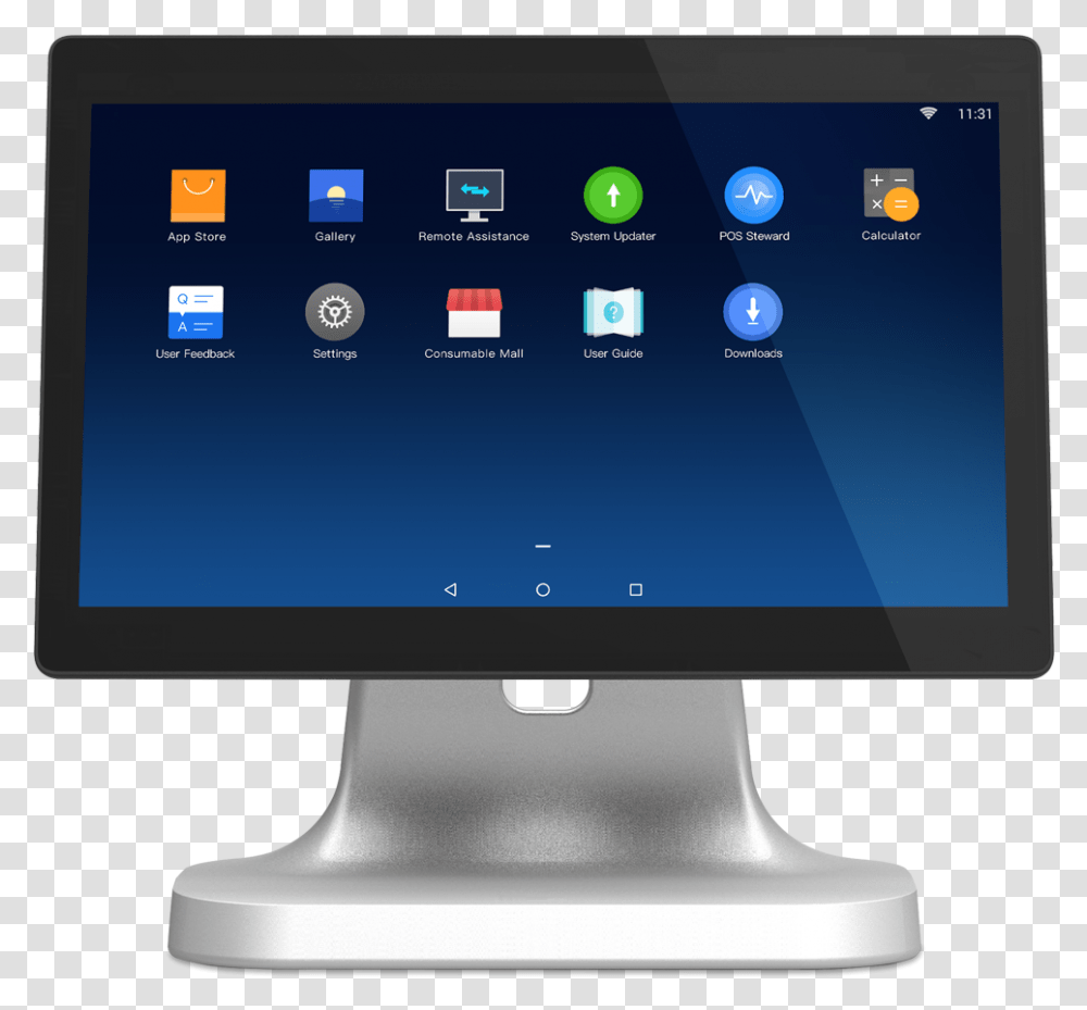 Pos X Android Tablet Pos Android Touch Screen Pos, Computer, Electronics, Monitor, Display Transparent Png