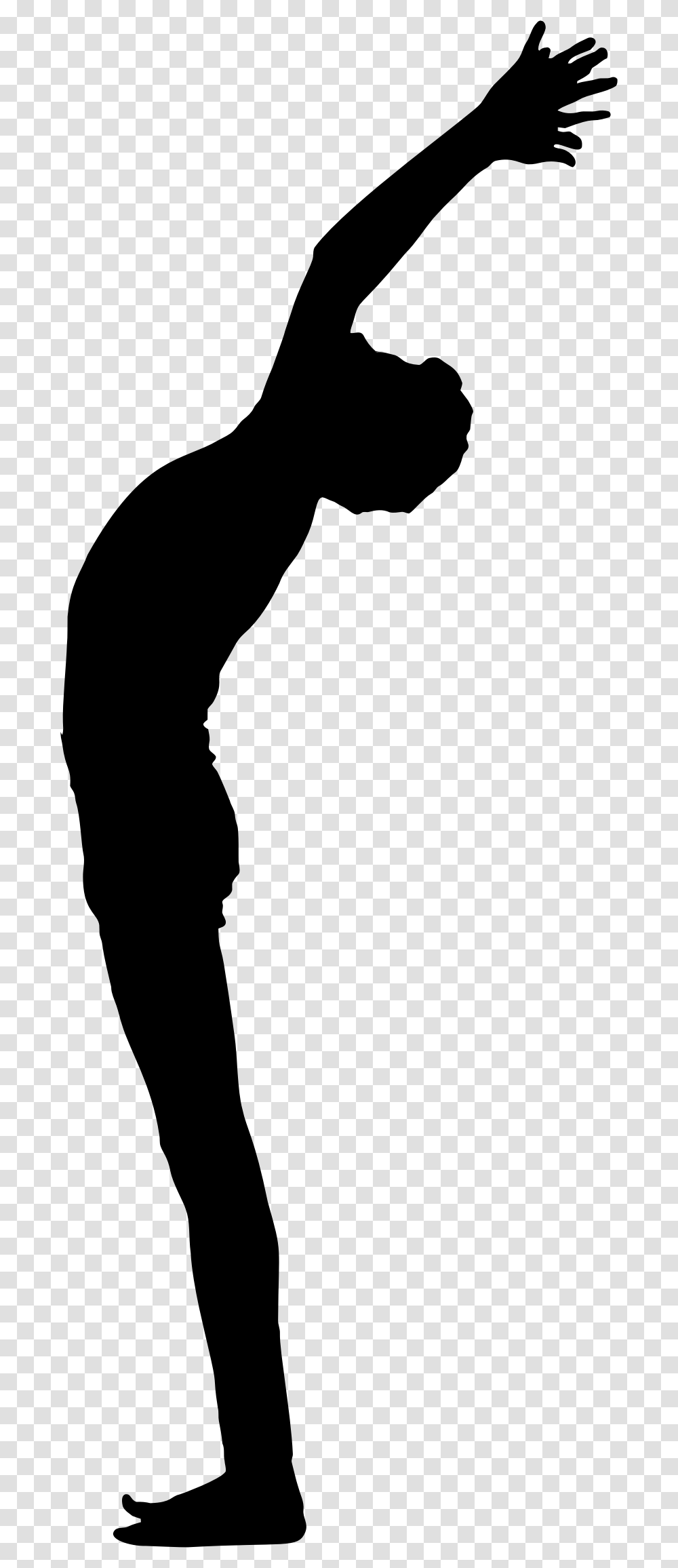 Pose Silhouette Big Image Male Yoga Silhouette Black Male Yoga Poses, Gray, World Of Warcraft Transparent Png