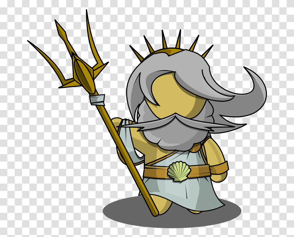 Poseidon, Spear, Weapon, Weaponry, Trident Transparent Png