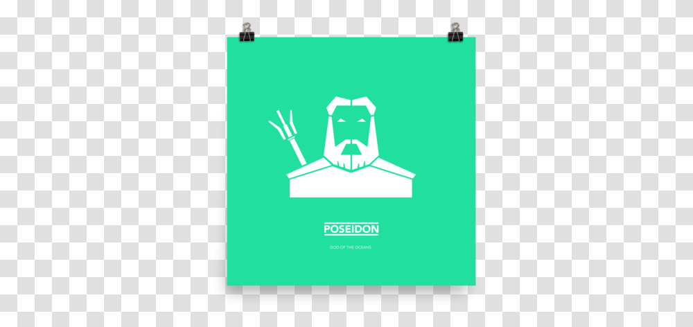 Poseidon Square Poster Unframed Emblem, First Aid, Advertisement, Symbol, Recycling Symbol Transparent Png