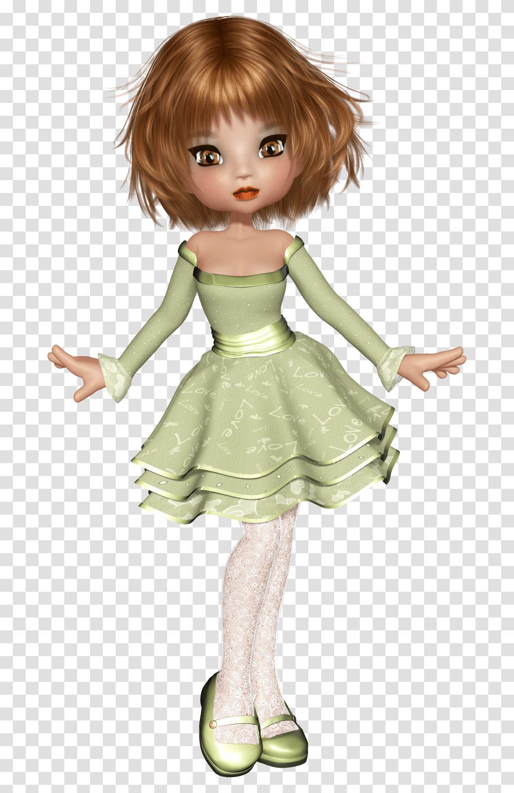 Poser Harem Tube Cookies, Doll, Toy, Person, Human Transparent Png