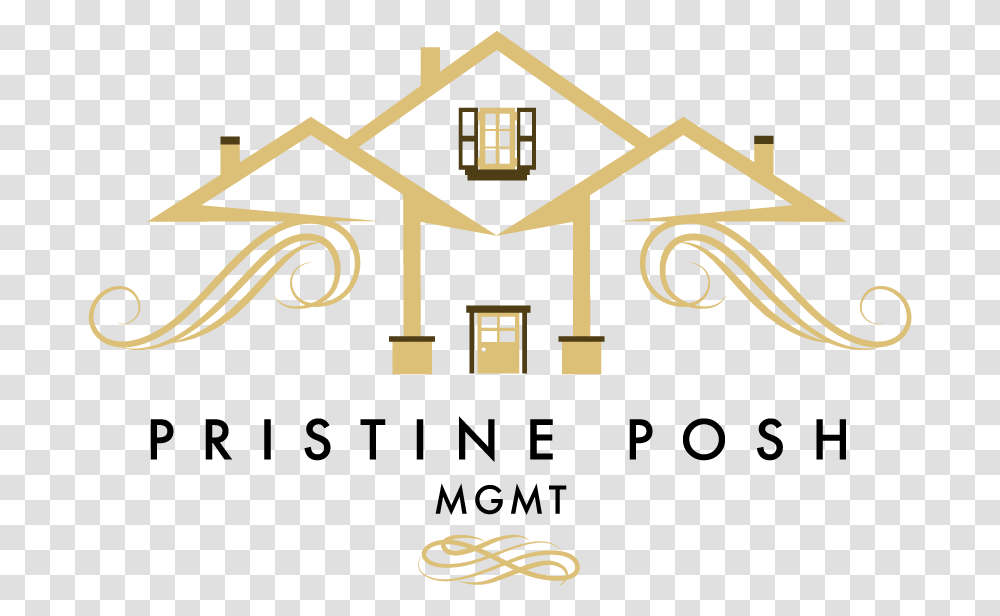 Posh Logo Graphic Design, Housing, Building Transparent Png