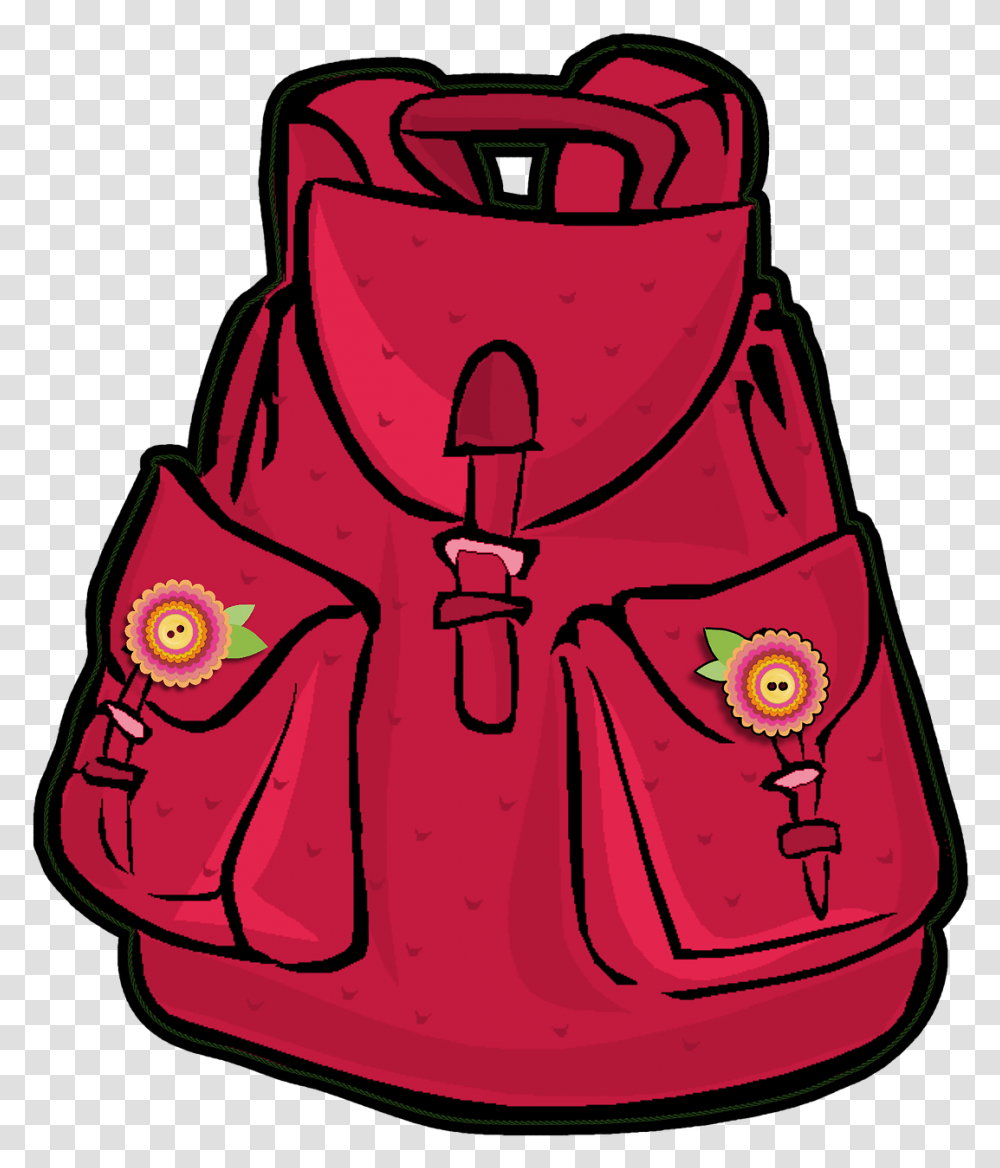 Positive Clipart Aggressive Behaviour Backpack Clipart Background, Bag, Clothing, Apparel, Grenade Transparent Png