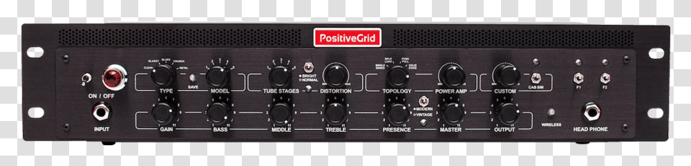 Positive Grid Bias Rack Processor Guitar And Bass Amp Cc Y Sae, Amplifier, Electronics, Cooktop, Indoors Transparent Png