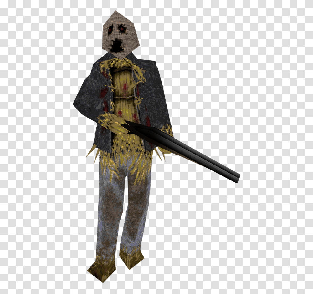 Possessed Scarecrow Dusk Super Shotgun, Costume, Person, Cloak Transparent Png