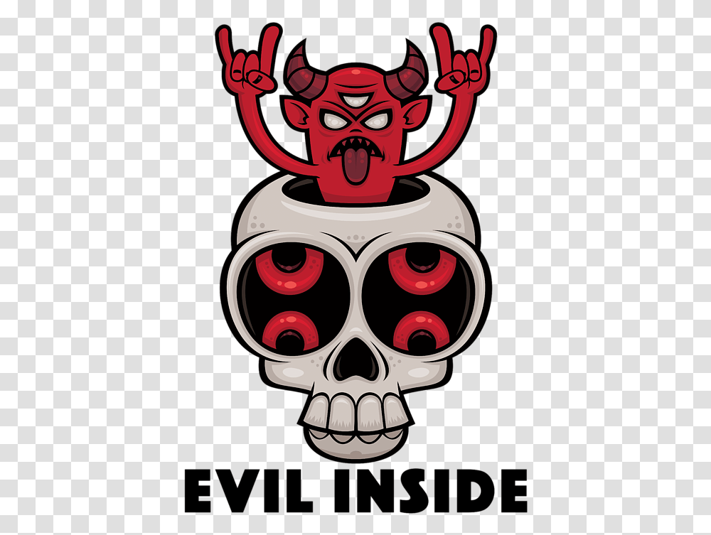Possessed Skull Evil Inside Weekender Creepy, Architecture, Building, Emblem, Symbol Transparent Png