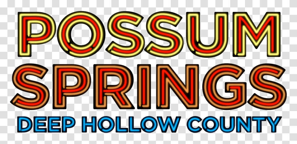 Possum Springs Is The Setting Of Night In The Woods Possum Springs Night In The Woods, Neon, Light, Alphabet Transparent Png
