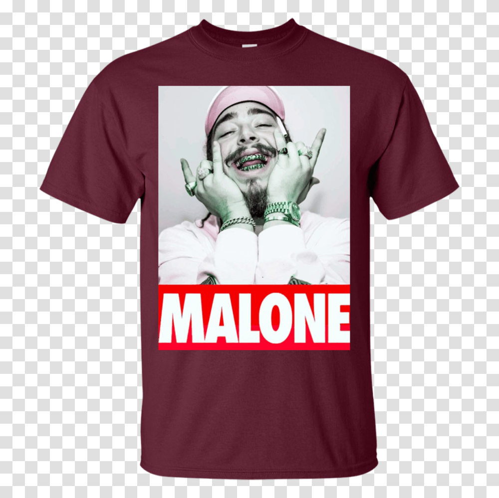 Post Funny Malone Stoney T Shirt Hoodie Sweater Men, Apparel, T-Shirt, Person Transparent Png