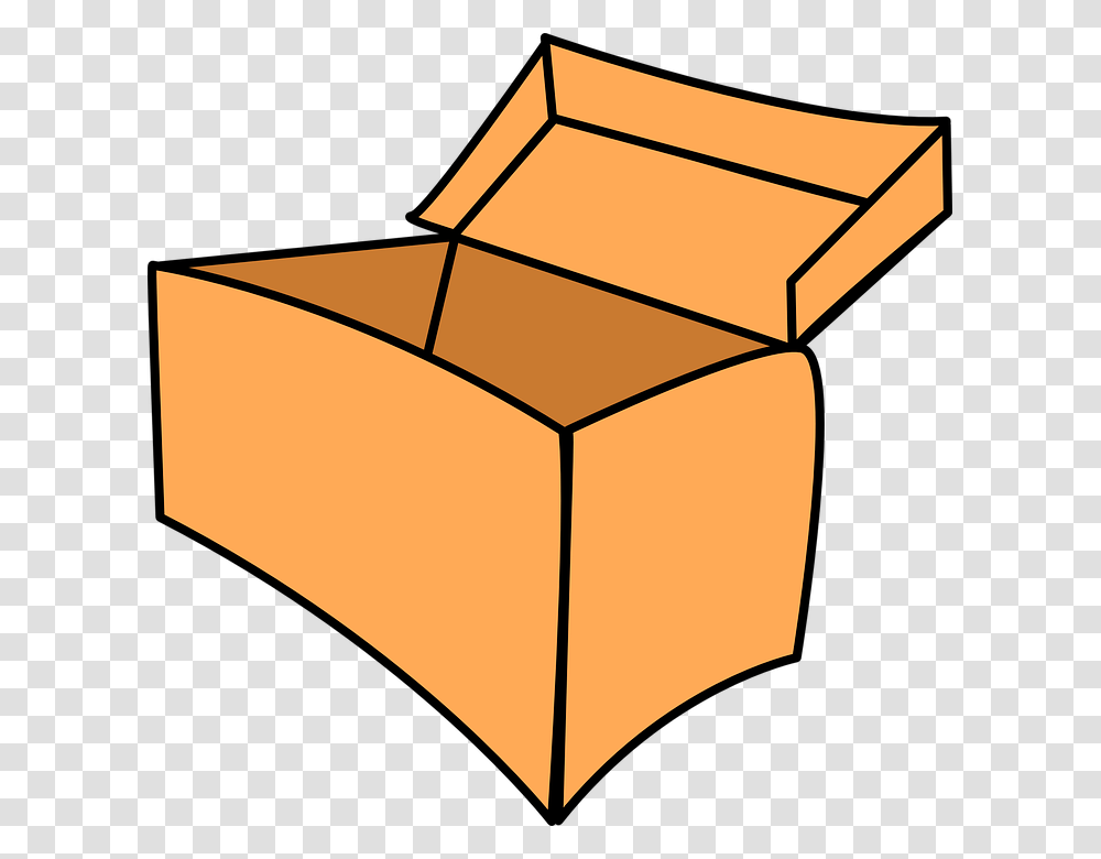 Post It Clipart Orange, Cardboard, Carton, Box Transparent Png