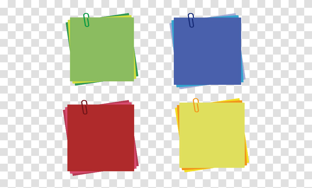 Post It Note Clip Color Sticky Notes Post It Color, Bag, Handbag, Accessories, Shopping Bag Transparent Png