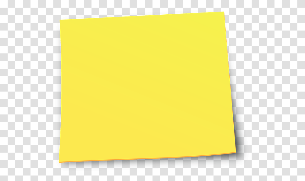 Post It Note Yellow, Screen, Electronics, Monitor, Display Transparent Png