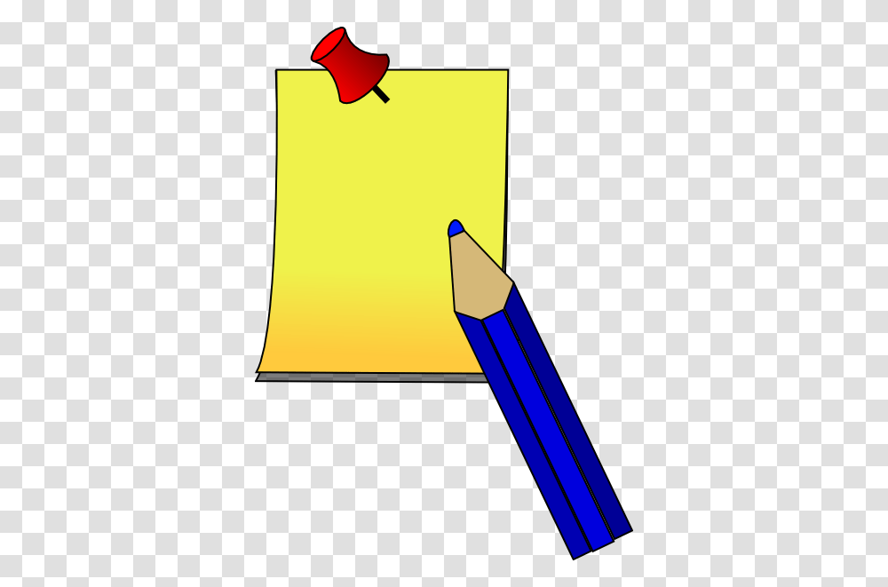 Post It Paper Pen Clip Art For Web, Pencil Transparent Png