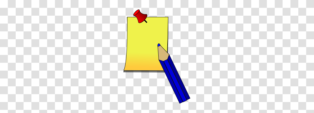 Post It Paper Pen Clip Art, Pencil Transparent Png