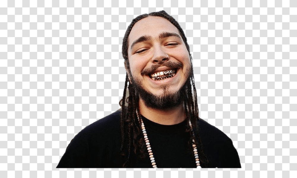 Post Malone Photo Post Malone Background, Face, Person, Human, Smile Transparent Png