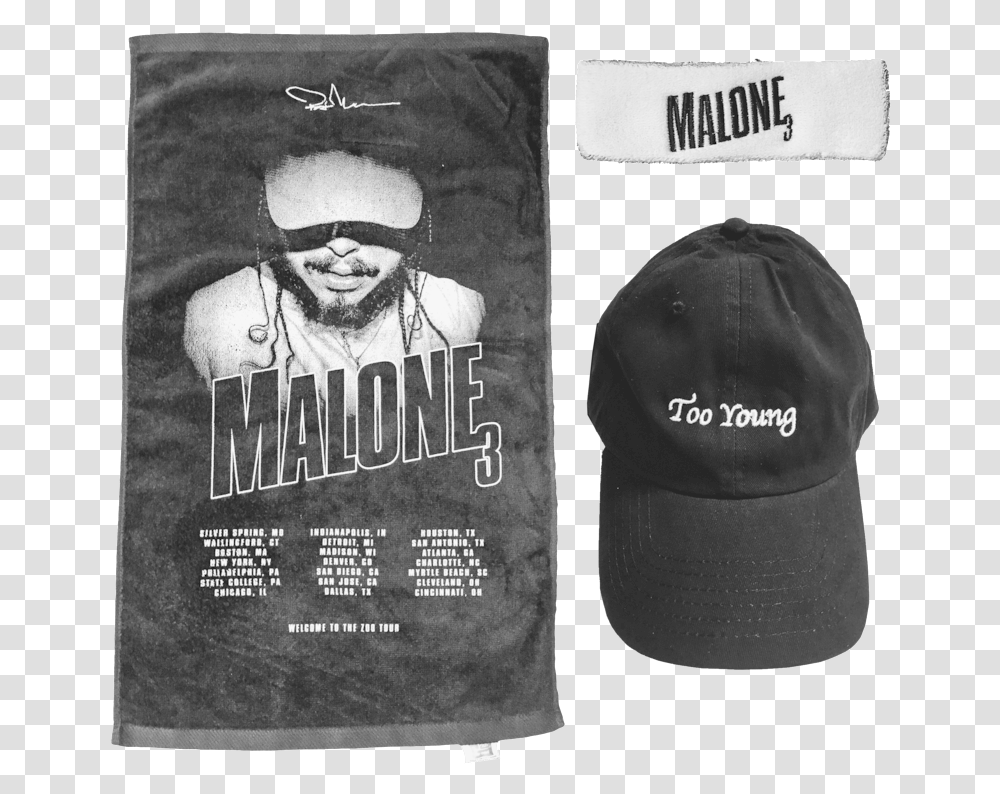 Post Malone Shirt Too Young, Apparel, Baseball Cap, Hat Transparent Png