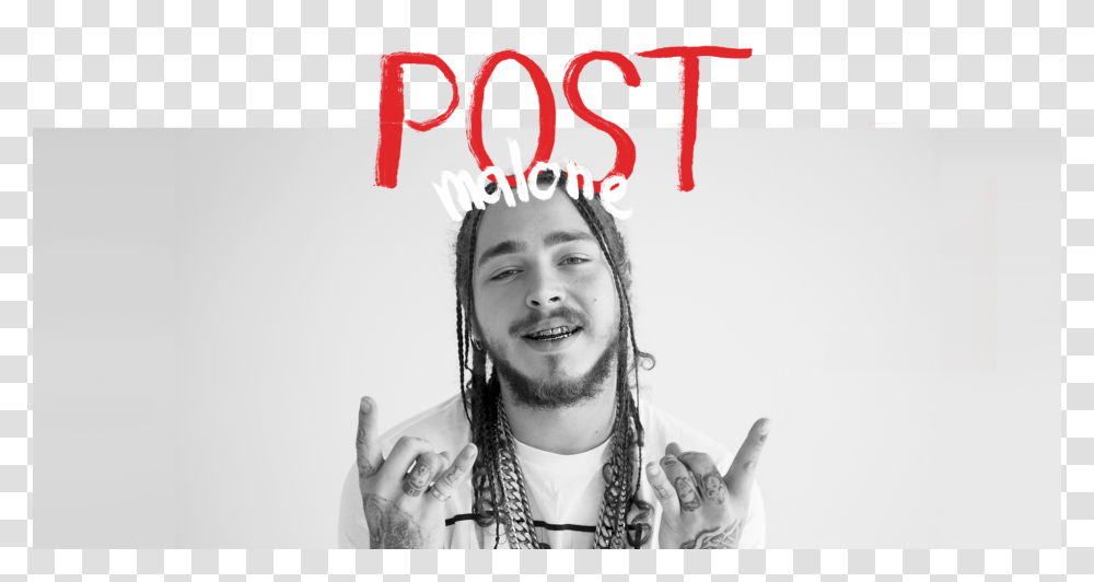 Post Malone Wallpaper Iphone, Person, Human, Face, Finger Transparent Png