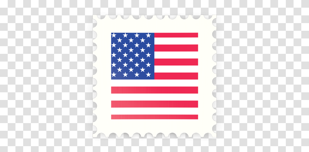 Postage Stamp Icon Distressed American Flag Svg, Rug Transparent Png