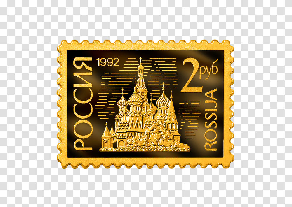Postage Stamp, Paper, Rug, Gold Transparent Png