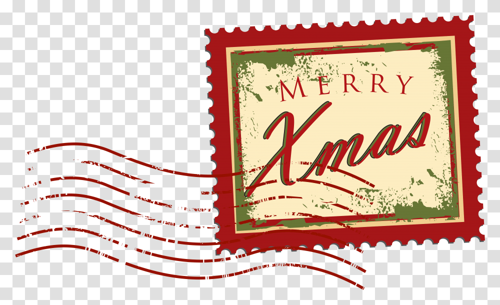 Postage Stamps Christmas Stamp Clipart, Text, Handwriting, Label, Calligraphy Transparent Png