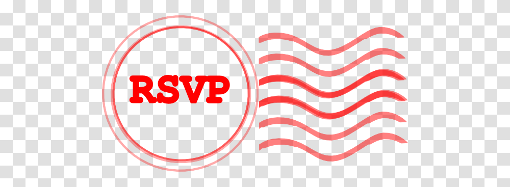 Postal Stamp Rsvp Red Clip Art, Logo, Trademark Transparent Png