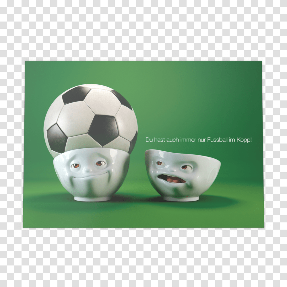 Postcard 0003 Mug, Soccer Ball, Football, Team Sport, Sports Transparent Png