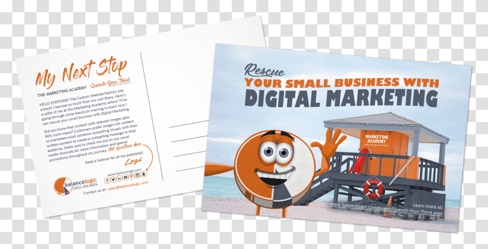 Postcard Digital Marketing Web Design Marketing Postcards, Advertisement, Poster, Flyer, Paper Transparent Png