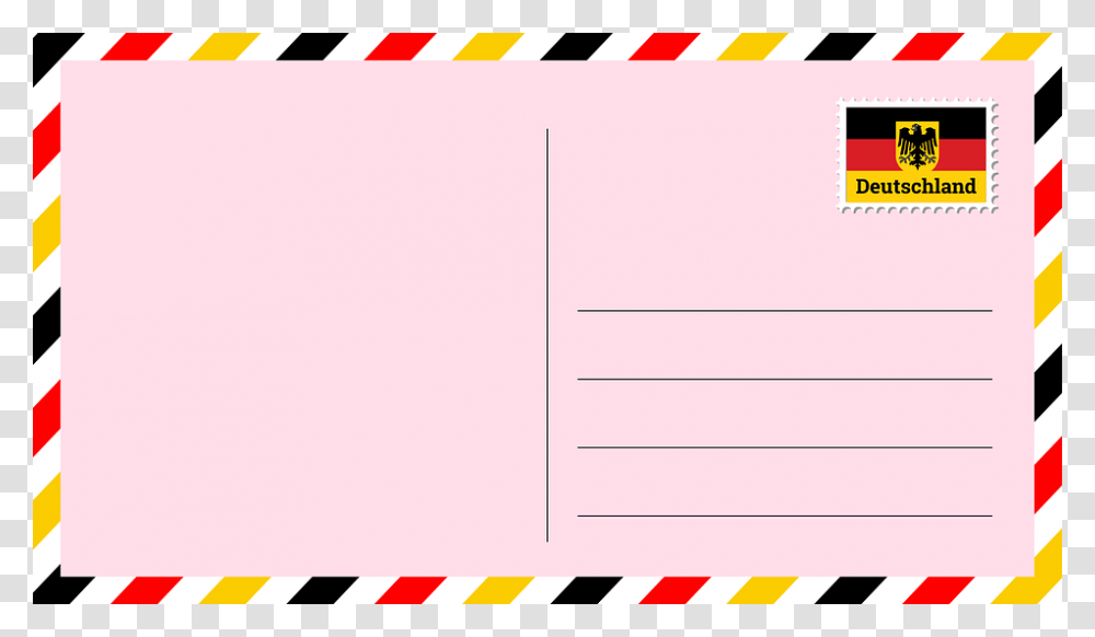 Postcard, Envelope, Mail, Airmail Transparent Png