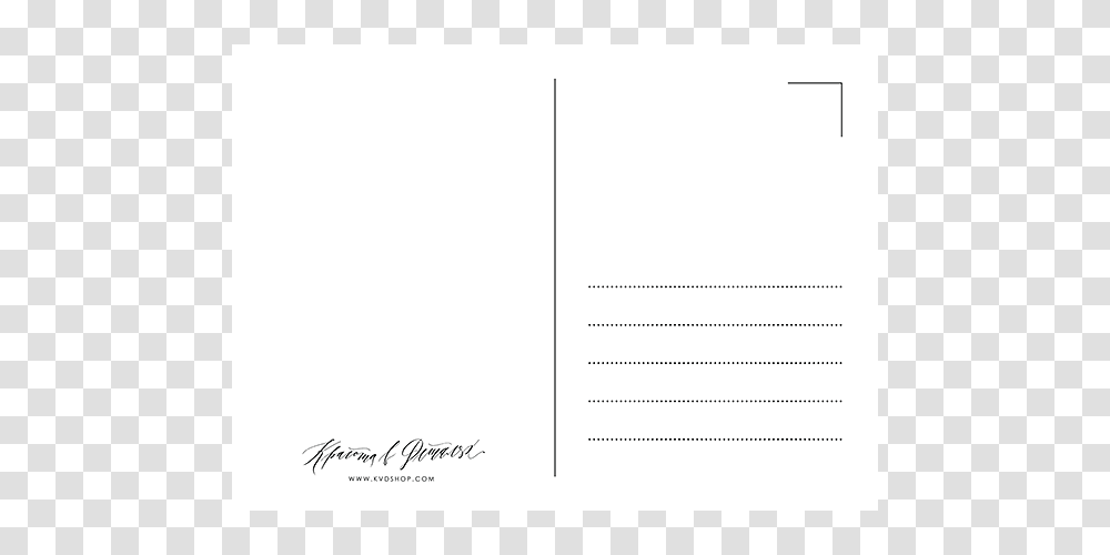 Postcard, Mail, Envelope, Document Transparent Png