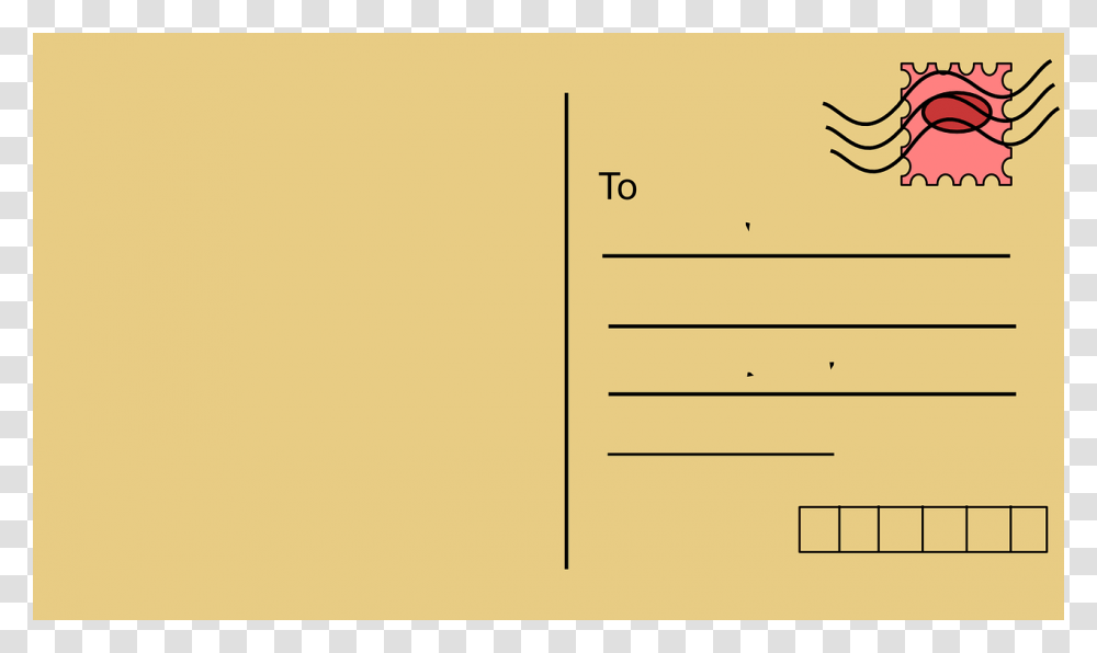 Postcard, Plot, Mail, Envelope Transparent Png