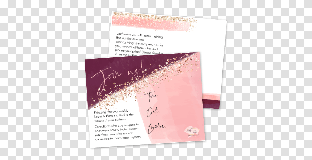 Postcards Girly, Text, Paper, Page, Flyer Transparent Png