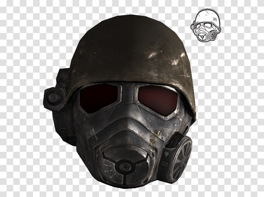 Posted Image Fallout New Vegas Desert Ranger Combat Helmet, Apparel, Crash Helmet, Goggles Transparent Png