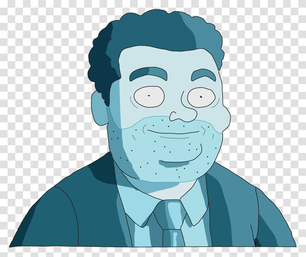Posted In Rick And Morty Download Cartoon, Person, Head, Face Transparent Png