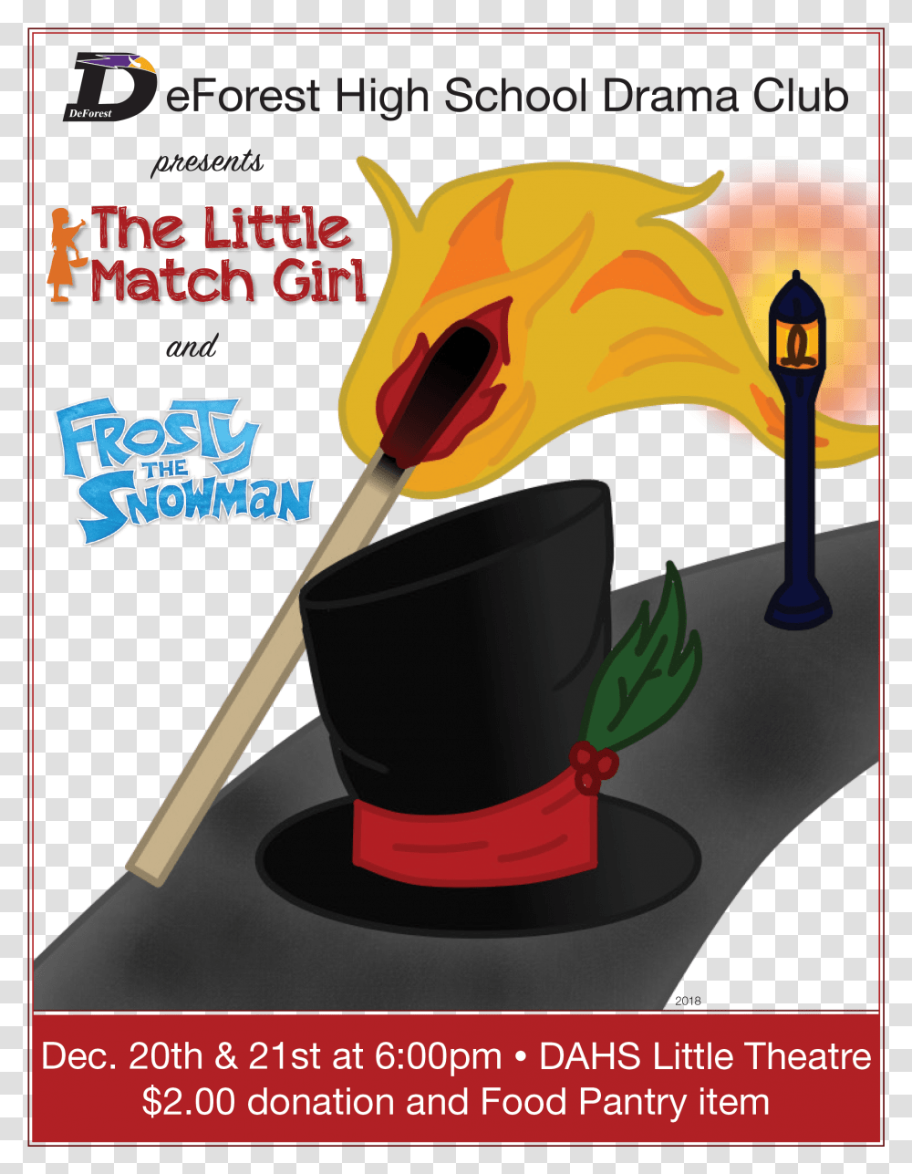 Poster Matchgirl Frosty Illustration, Magician, Performer, Advertisement Transparent Png