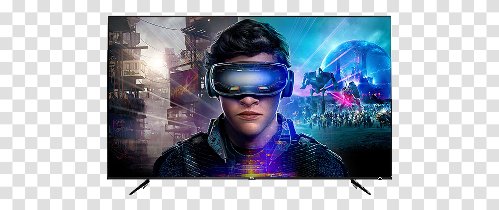 Poster Ready Player One, Person, Sunglasses, Goggles, Water Transparent Png