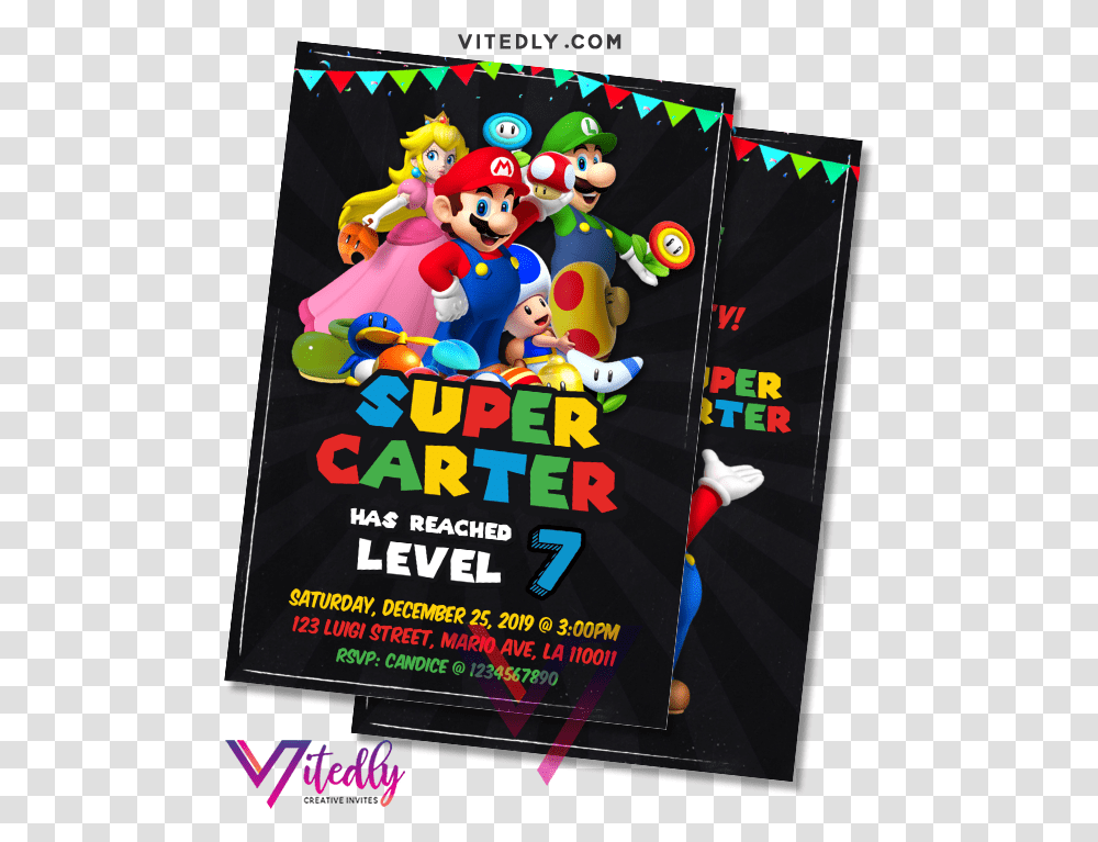 Poster, Super Mario, Advertisement, Flyer, Paper Transparent Png