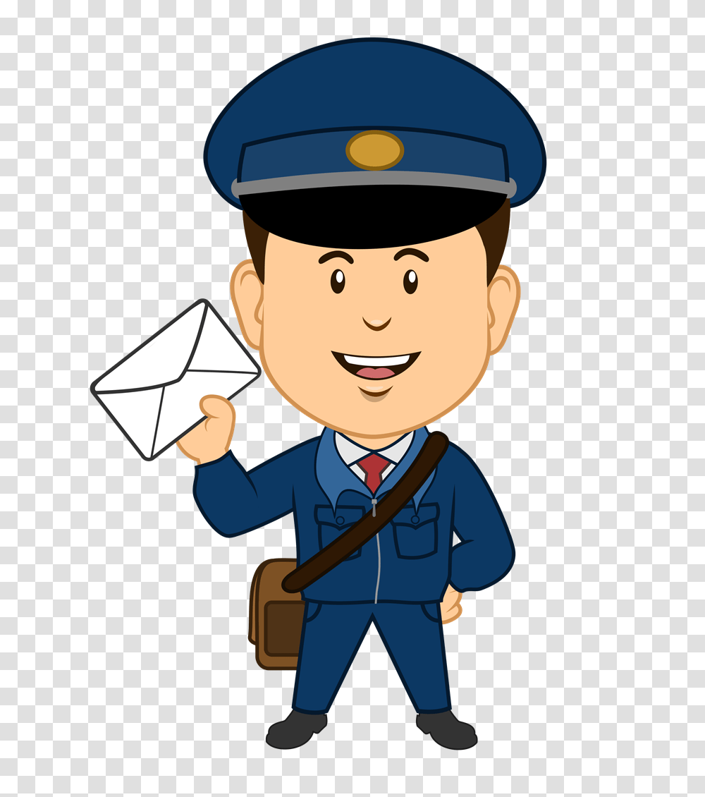Postman, Person, Human, Military, Military Uniform Transparent Png