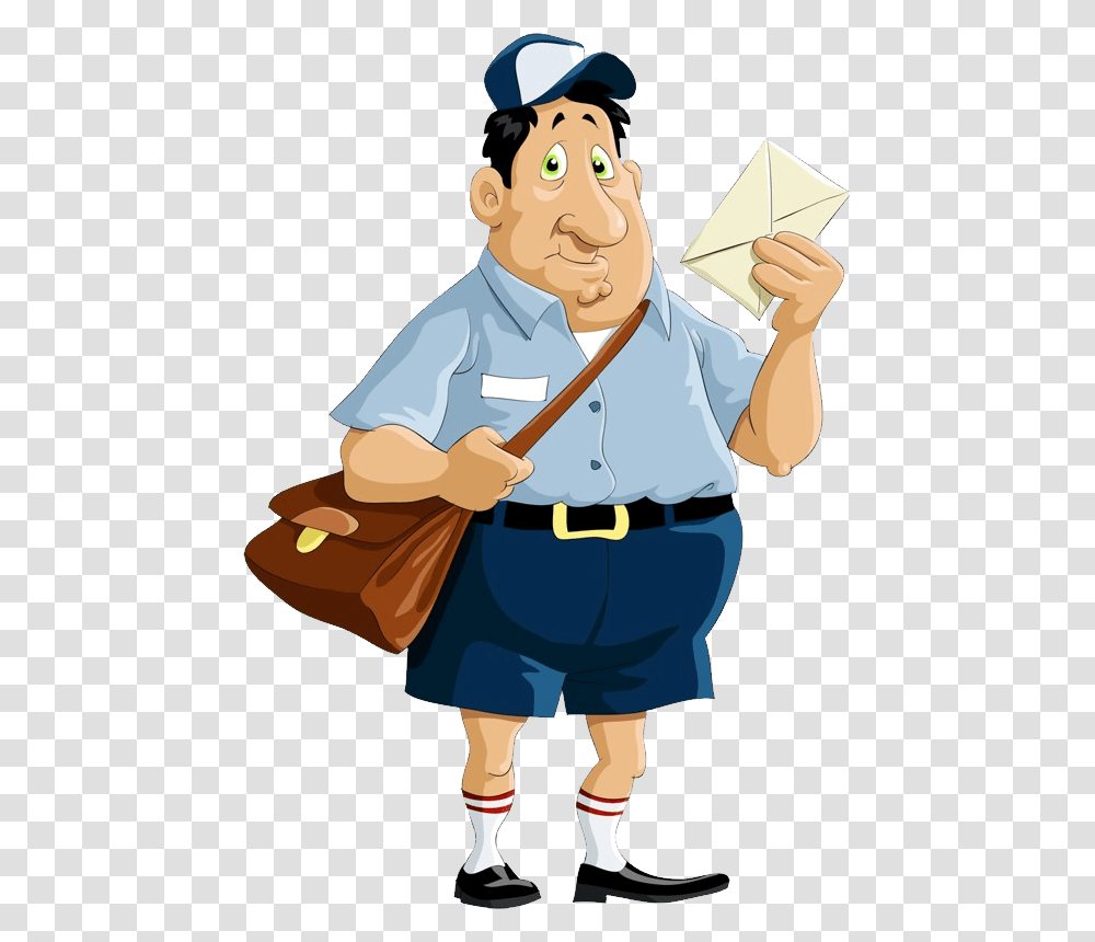 Postman, Person, Human Transparent Png