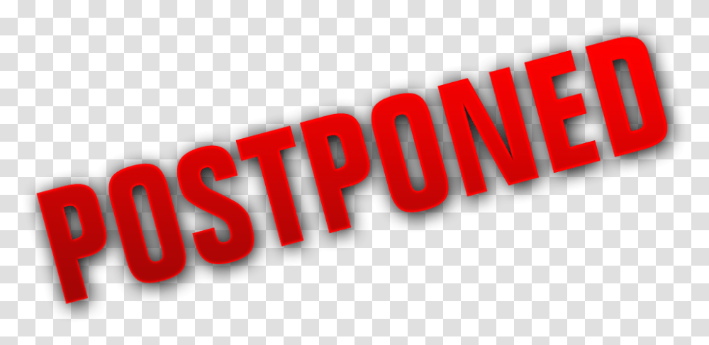 Postponed, Word, Alphabet, Label Transparent Png