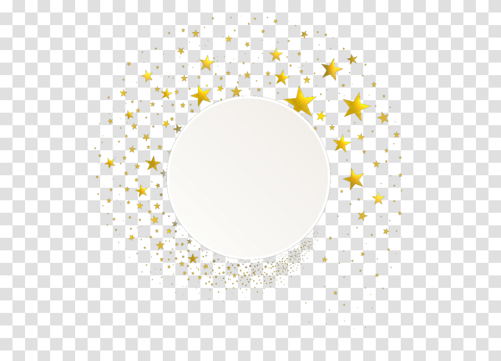 Postscript Square Star Encapsulated Point Hd Image Gold Star Circle, Moon, Outer Space, Night, Astronomy Transparent Png