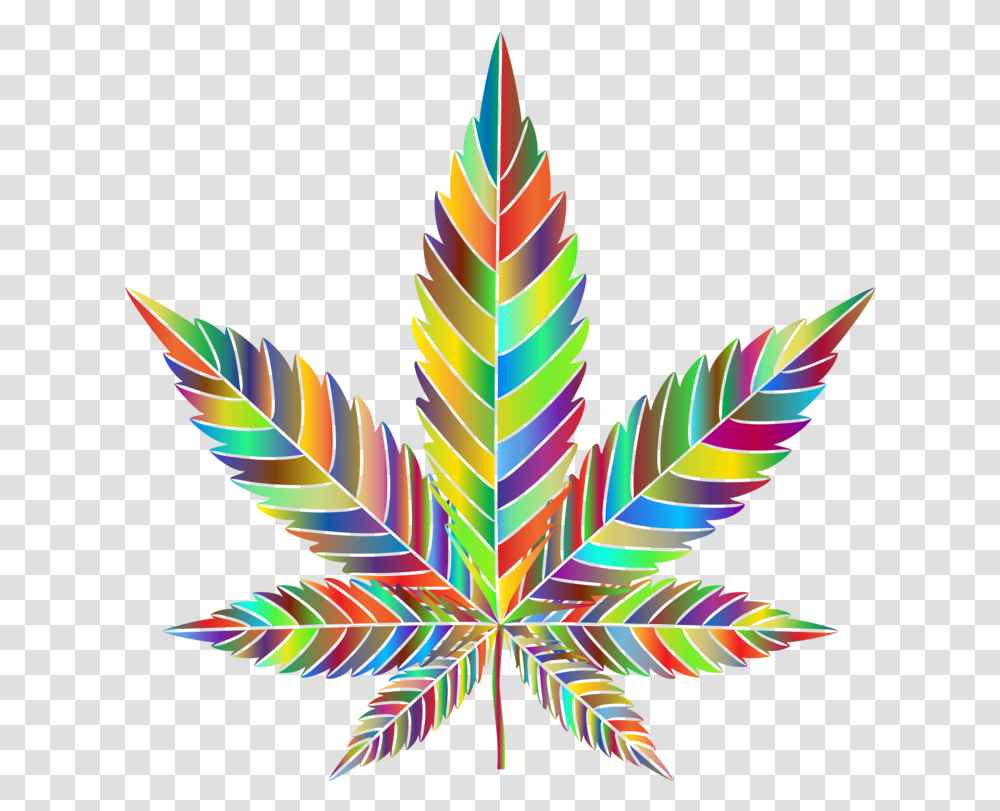 Pot Leaf Marijuana, Plant, Pattern, Fractal, Ornament Transparent Png