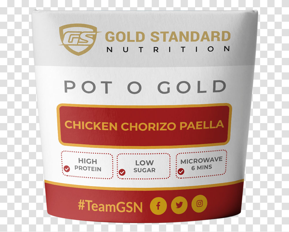 Pot O Gold Chicken & Chorizo Paella Box, Bottle, Food, Plant, Text Transparent Png