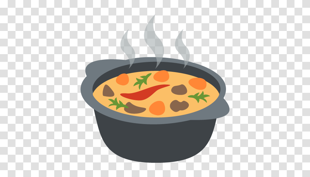 Pot Of Food Emoji For Facebook Email Sms Id, Meal, Dish, Culinary, Rug Transparent Png