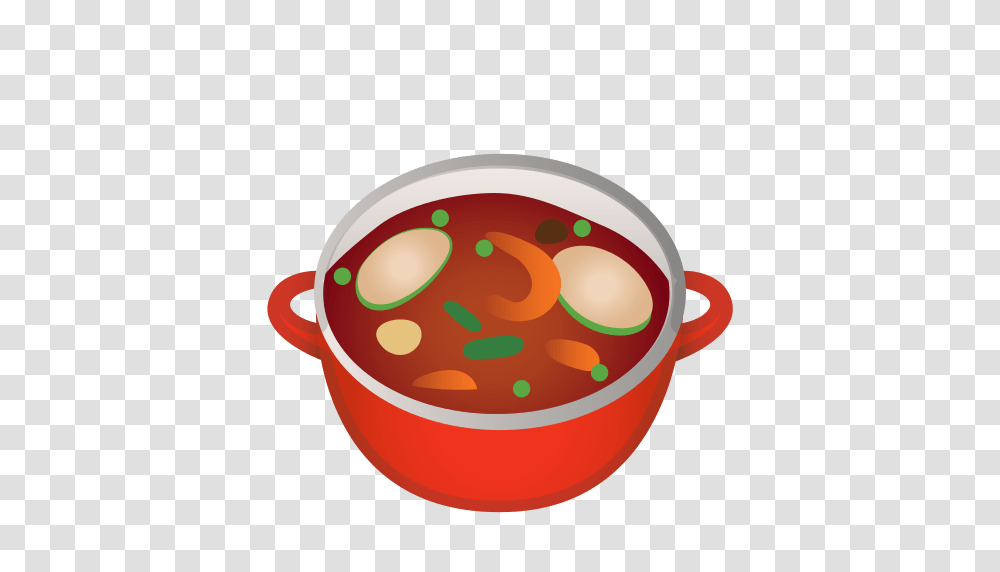 Pot Of Food Emoji Meaning With Pictures From A To Z, Bowl, Soup Bowl, Dish, Meal Transparent Png